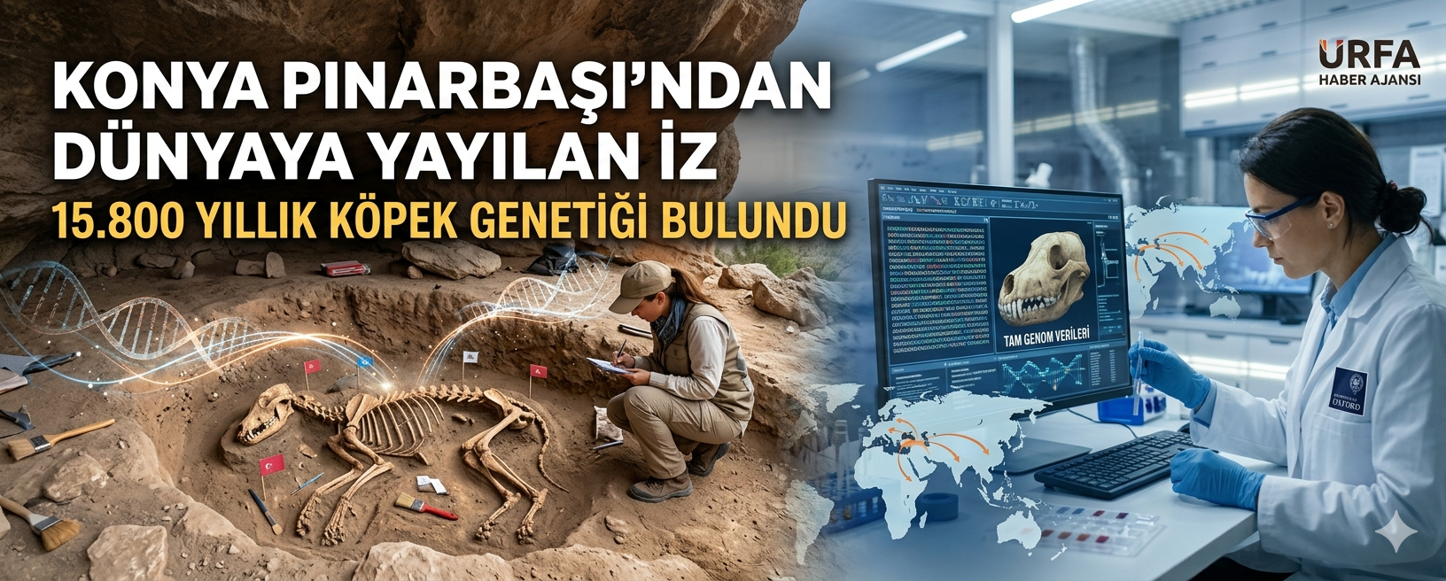 Türkiye’de 15 Bin 800 Yıllık Köpek Genetiği Bulundu