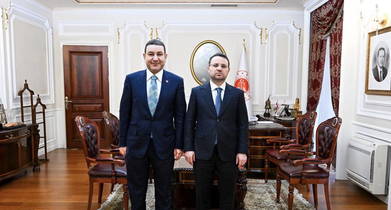 Başkan Özyavuz, Adalet Bakanı Akın Gürlek’i Ziyaret Etti