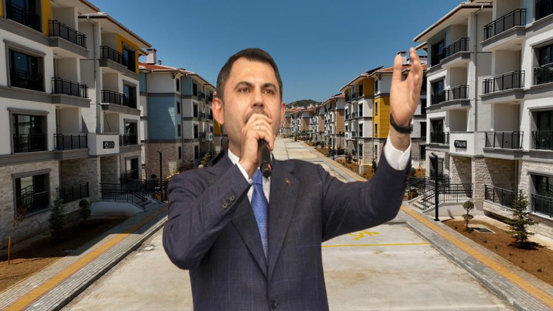 Bakan Kurum’dan ’sosyal konut’ paylaşımı